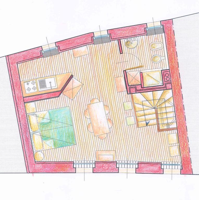 Residenza Dei Tolomei Polcenigo Exteriör bild